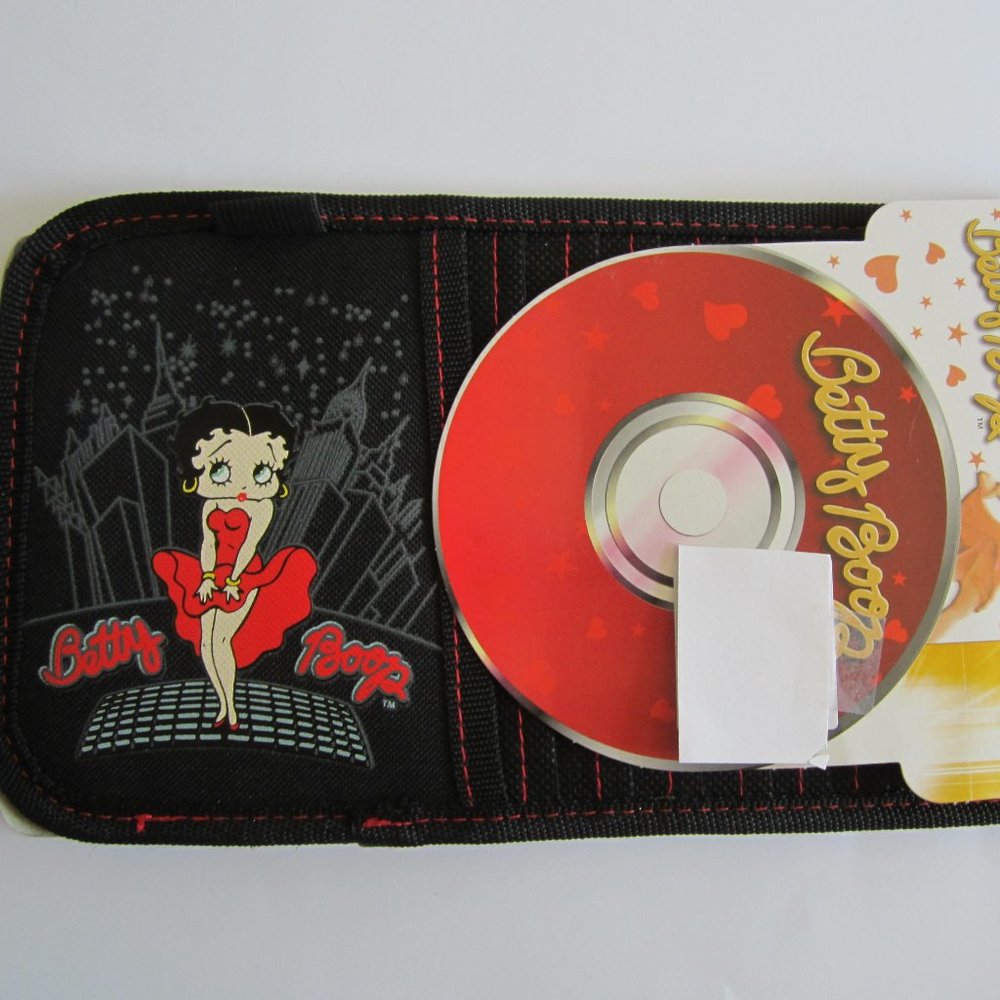 Betty Boop 10 CD Visor Organizer Car